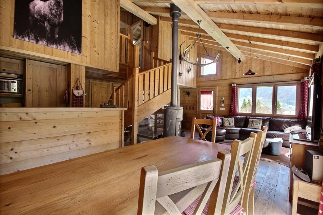 Chalet Sauna Au Pied Des Pistes - Saint Jean D'Aulps Station - 14 Personnes - Chalet Phoenix エクステリア 写真